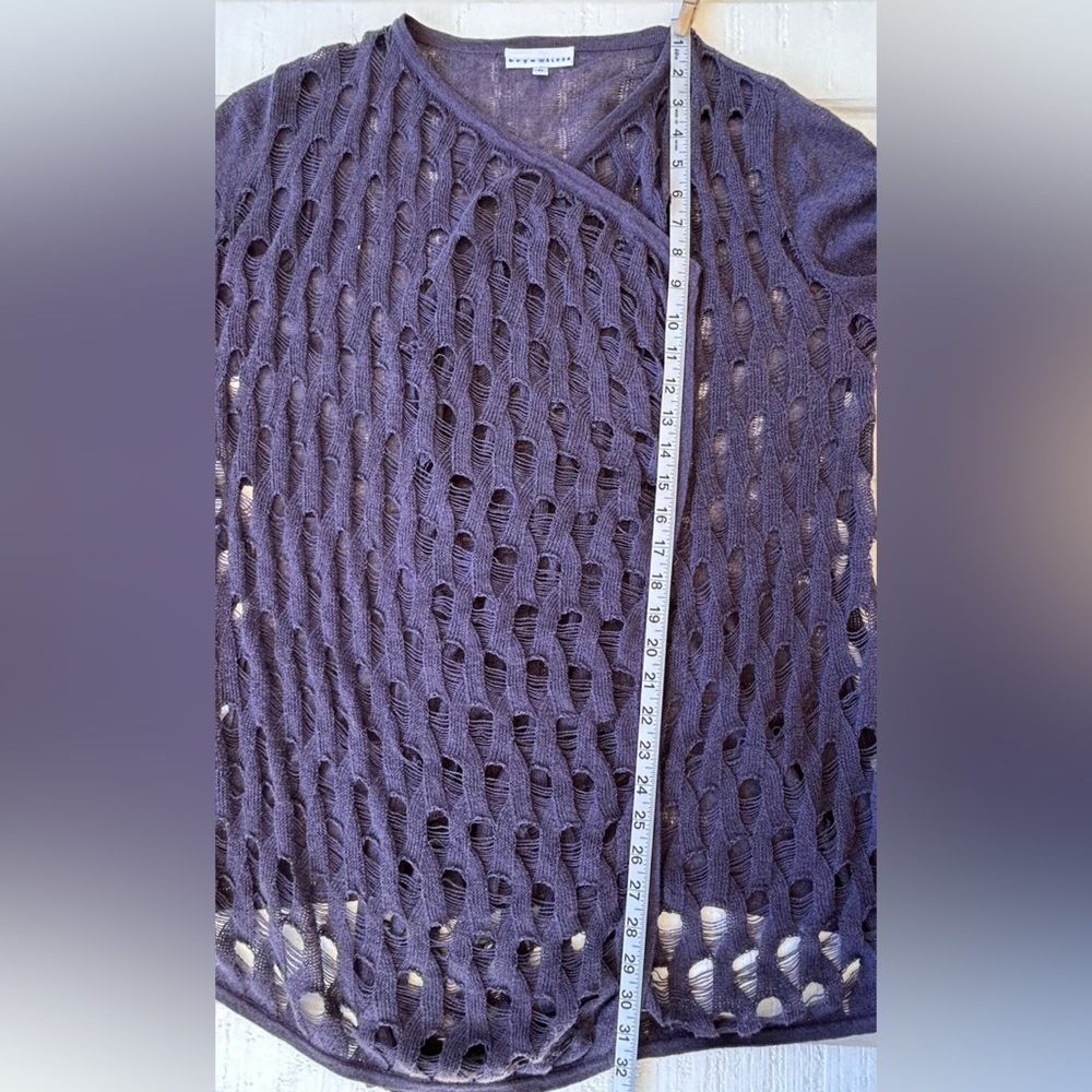 Bryn Walker Women’s Knit Duster Open Front Size Medium - Picture 9 of 9